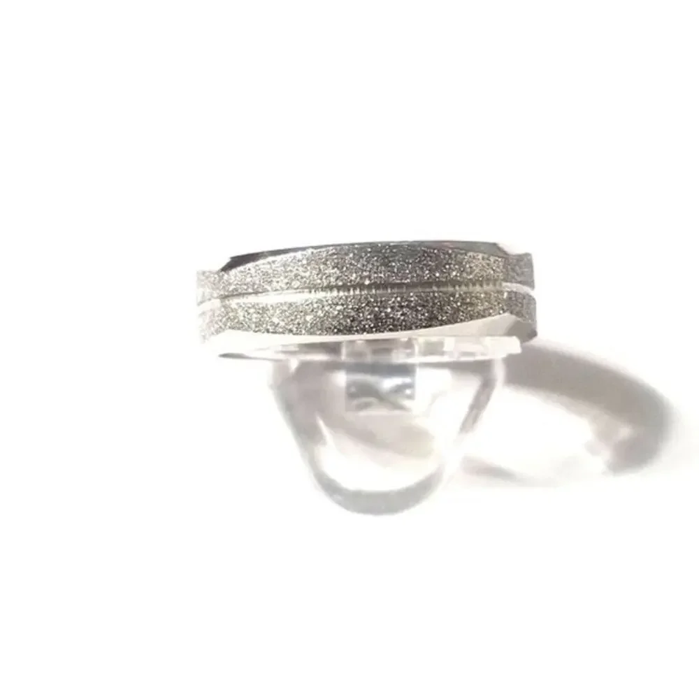 New‎ stainless steel ring size 13